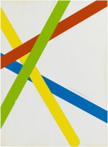 Jens Wolf 16.04 2016 Acrylic on plywood 190 x 140 cm