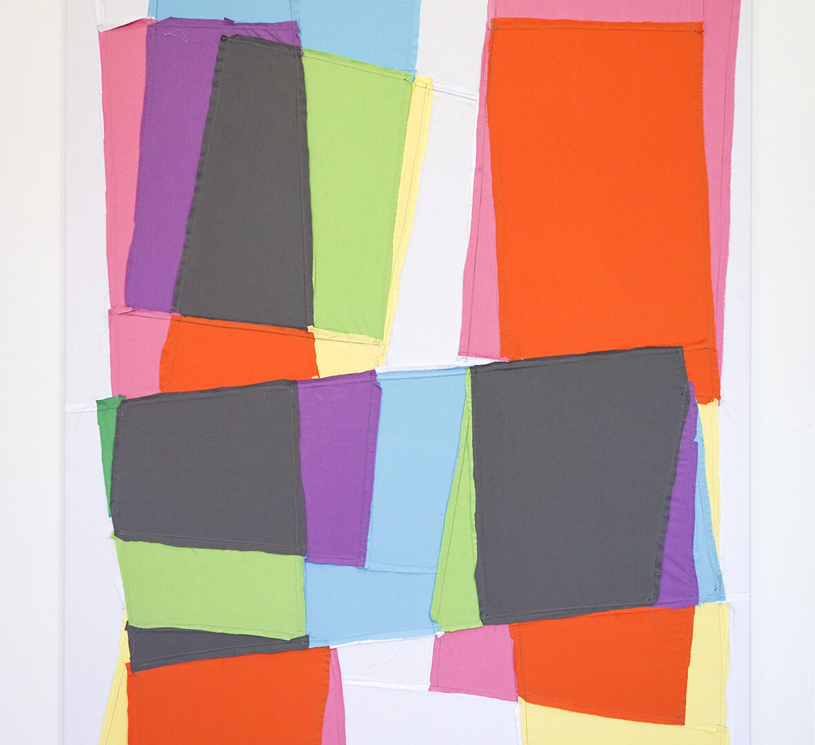 Koen Doodeman, Untitled 4, 2020, patchwork (cotton), 180 x 130 cm.