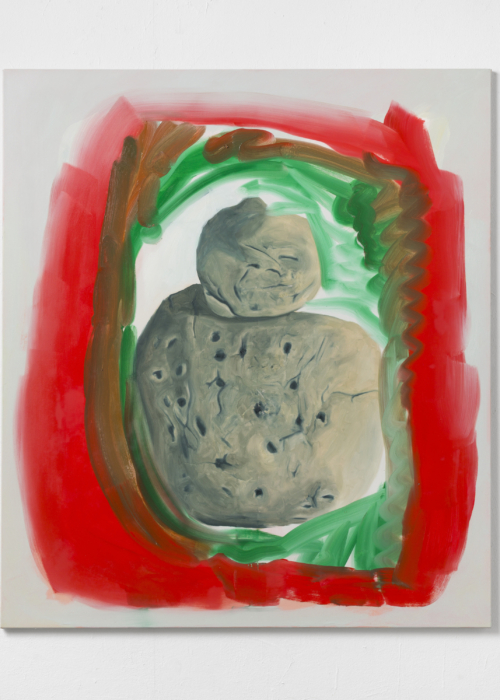 Lotta Tol, Residual, 2025. Oil on canvas, 160 x 140cm.