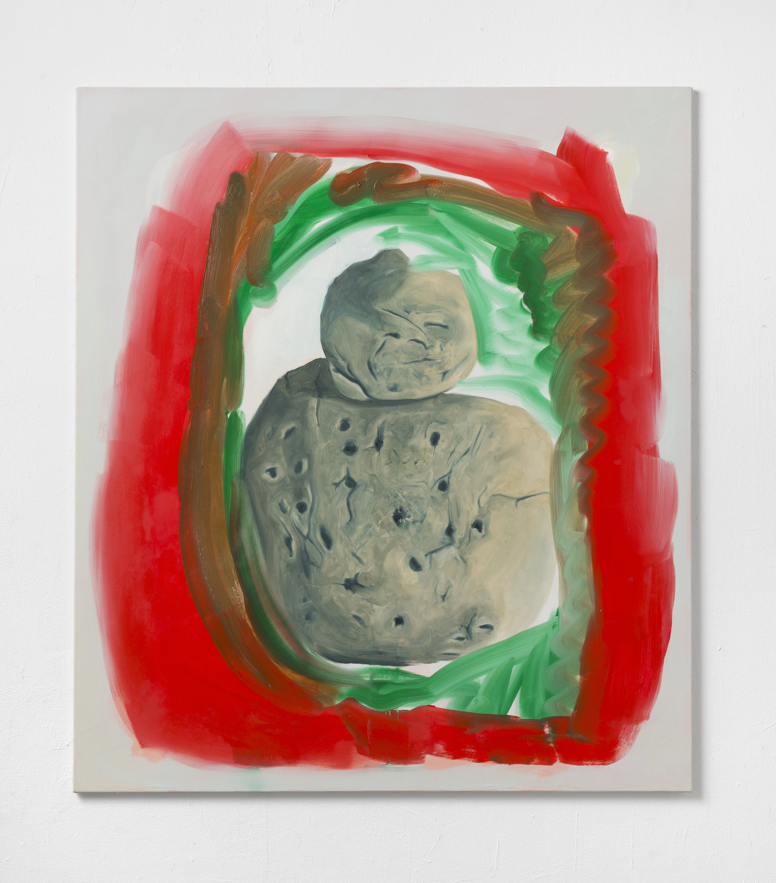 Lotta Tol, Residual, 2025. Oil on canvas, 160 x 140cm.